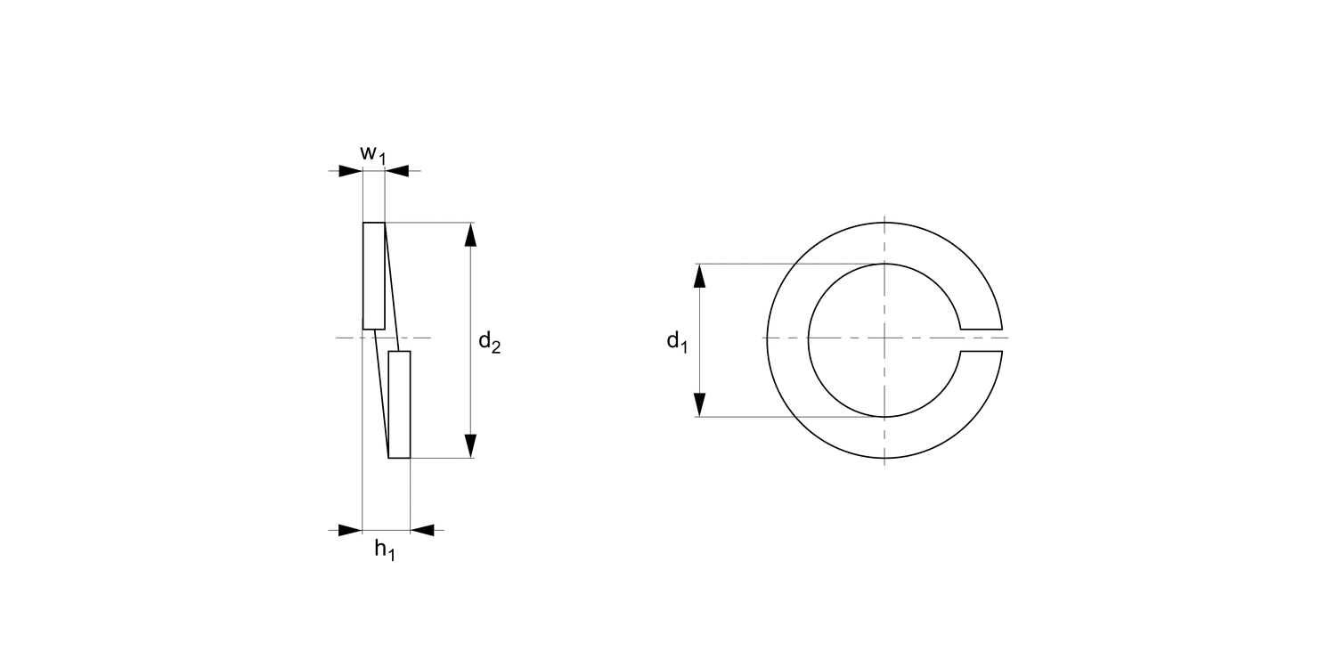 T0403 Spring Lock Washers