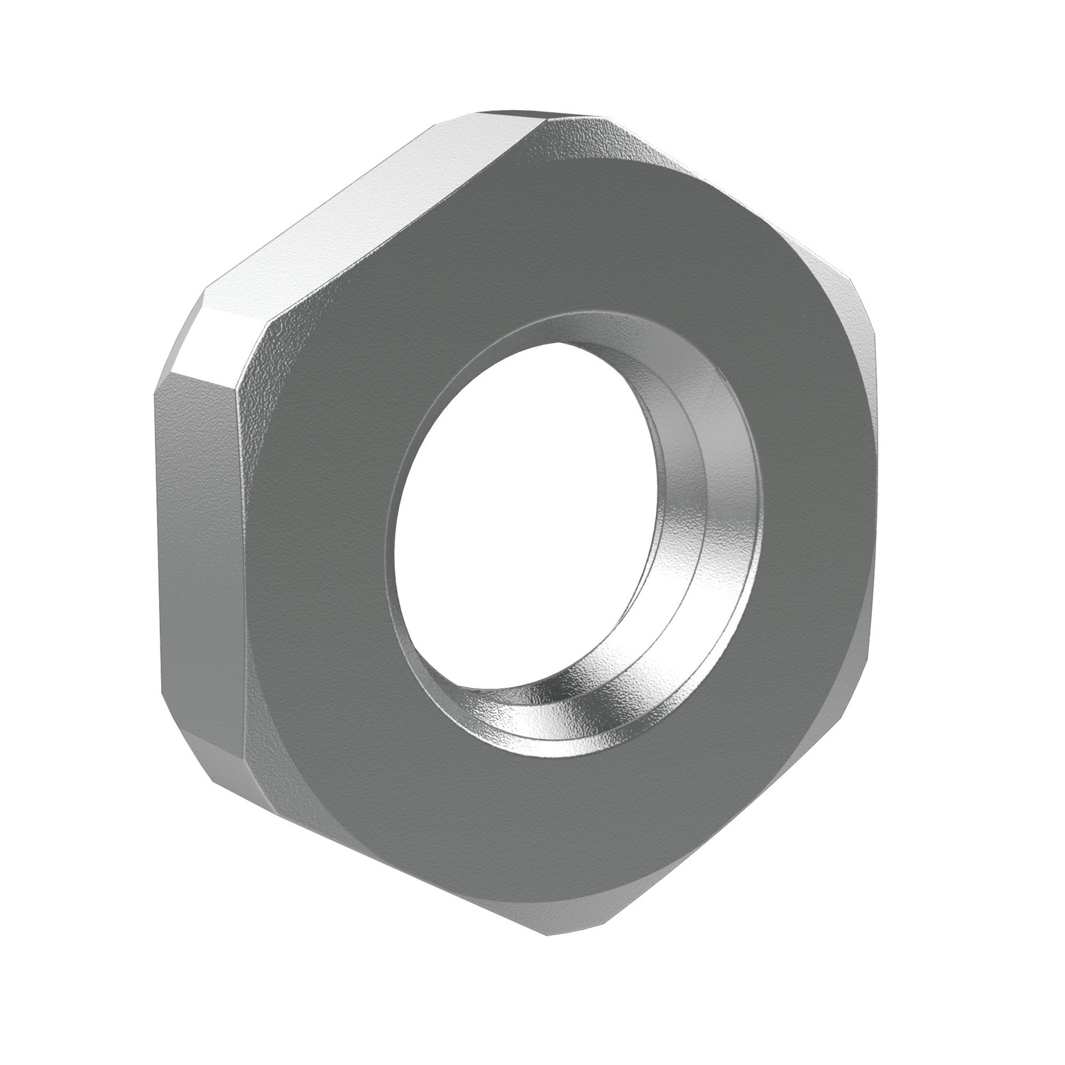 Hexagon Thin Nuts Titanium G2.To DIN 439.Standard metric coarse pitch threads.