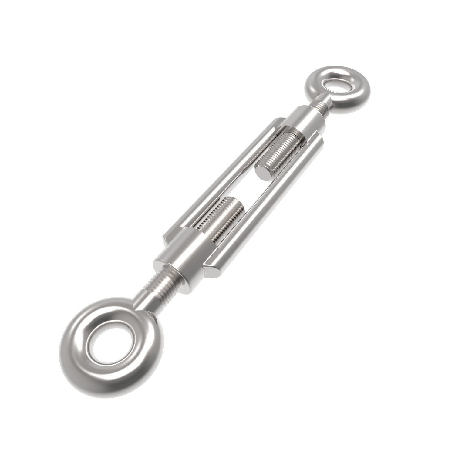 Eye End Turnbuckles To DIN 1480 eye to eye.Hot dip galvanised available - for increased protection against corrosion.Zinc plated steel.