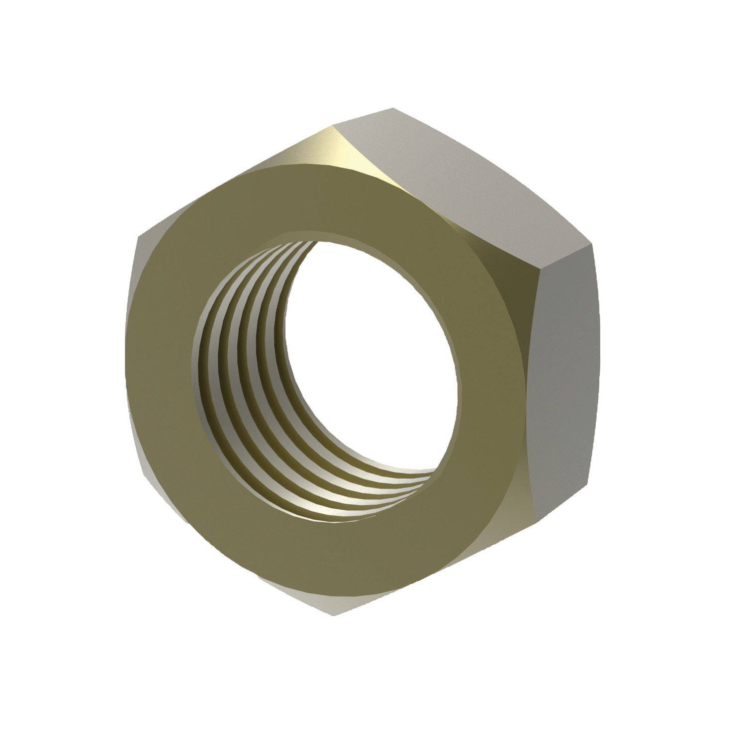 Full Nuts Fine Thread Hexagon brass nuts. 
To DIN 934.
Fine pitch thread.
Sizes from M 8 to M 30.