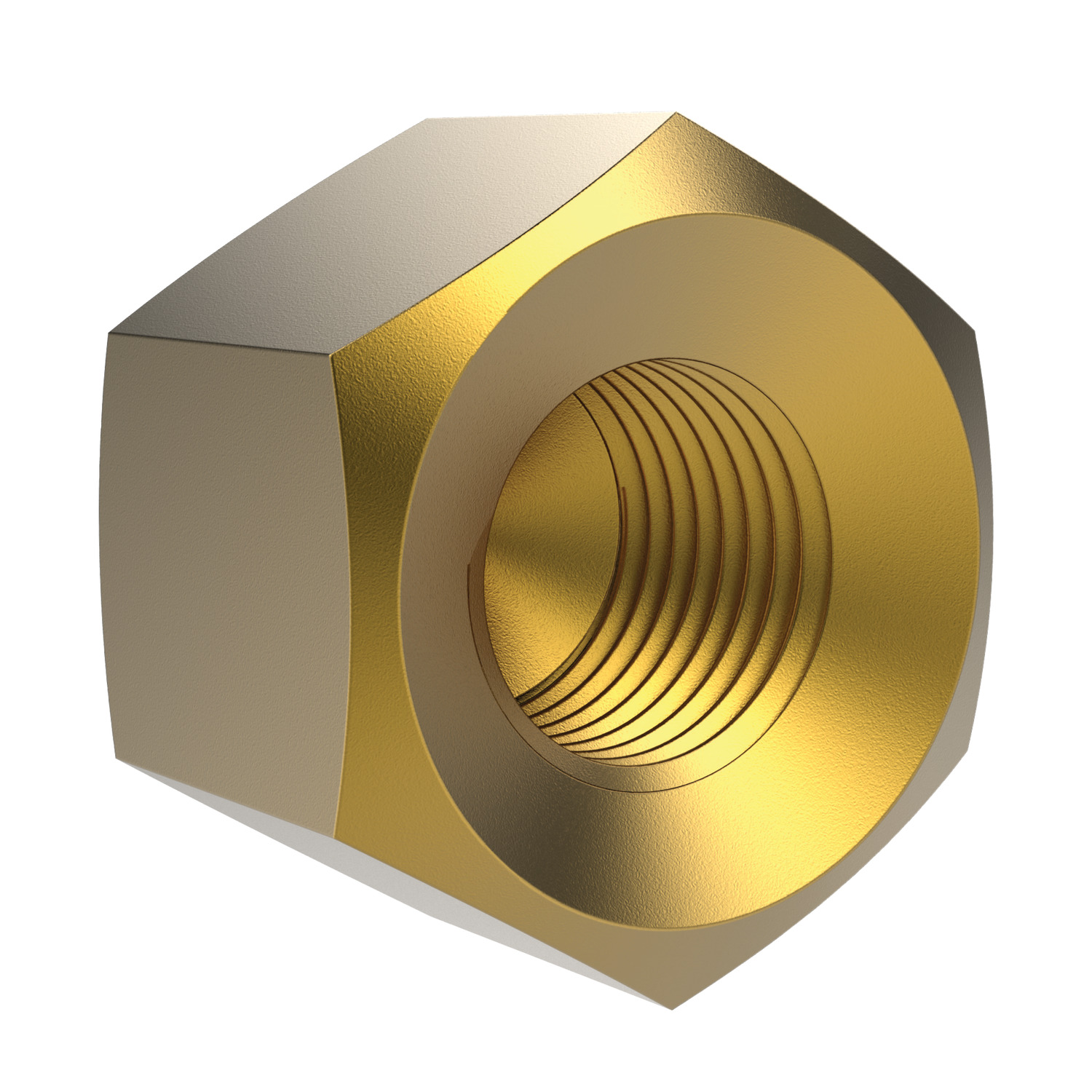 Hexagon Cap Nuts Brass nuts.
To DIN 917. 
Low Pattern. 
Sizes from M 3 to M 20.