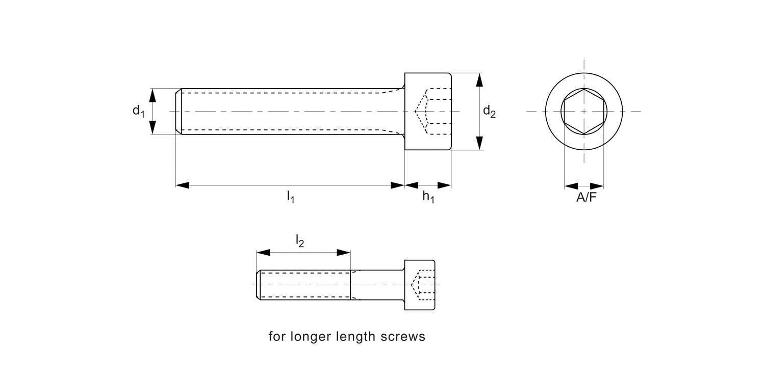 B0020.B0 Hexagon Socket Head Cap Screws