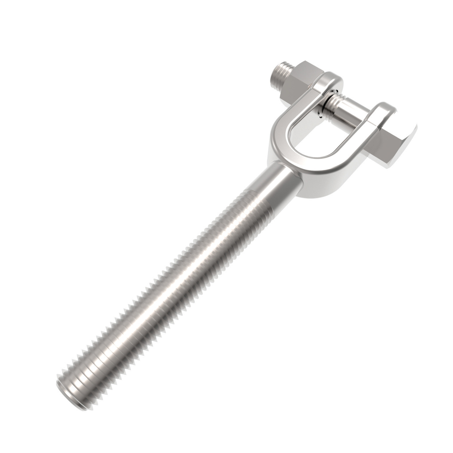 Jaws for Turnbuckles Hot dip galvanised available - for increased protection against corrosion.Zinc plated steel.