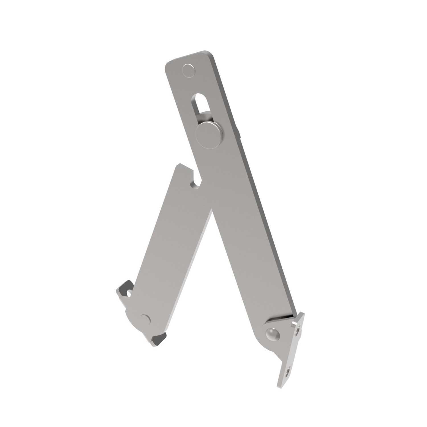 Lid Stays - Heavy Duty Stainless steel, AISI 304.Left or right hand.Ideal for screw or weld-on mounting.