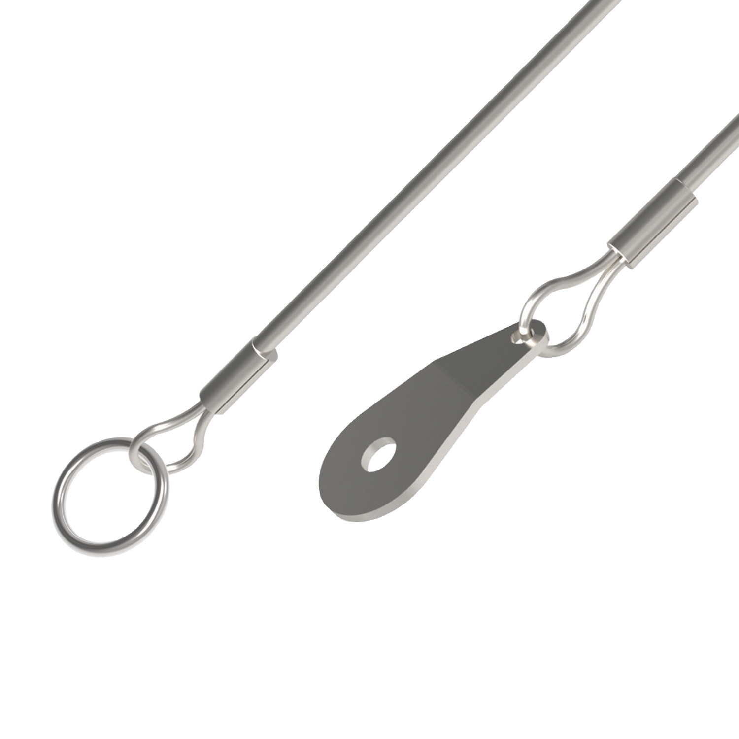 LA1052 - Lanyard - Ring to Teardrop Tab