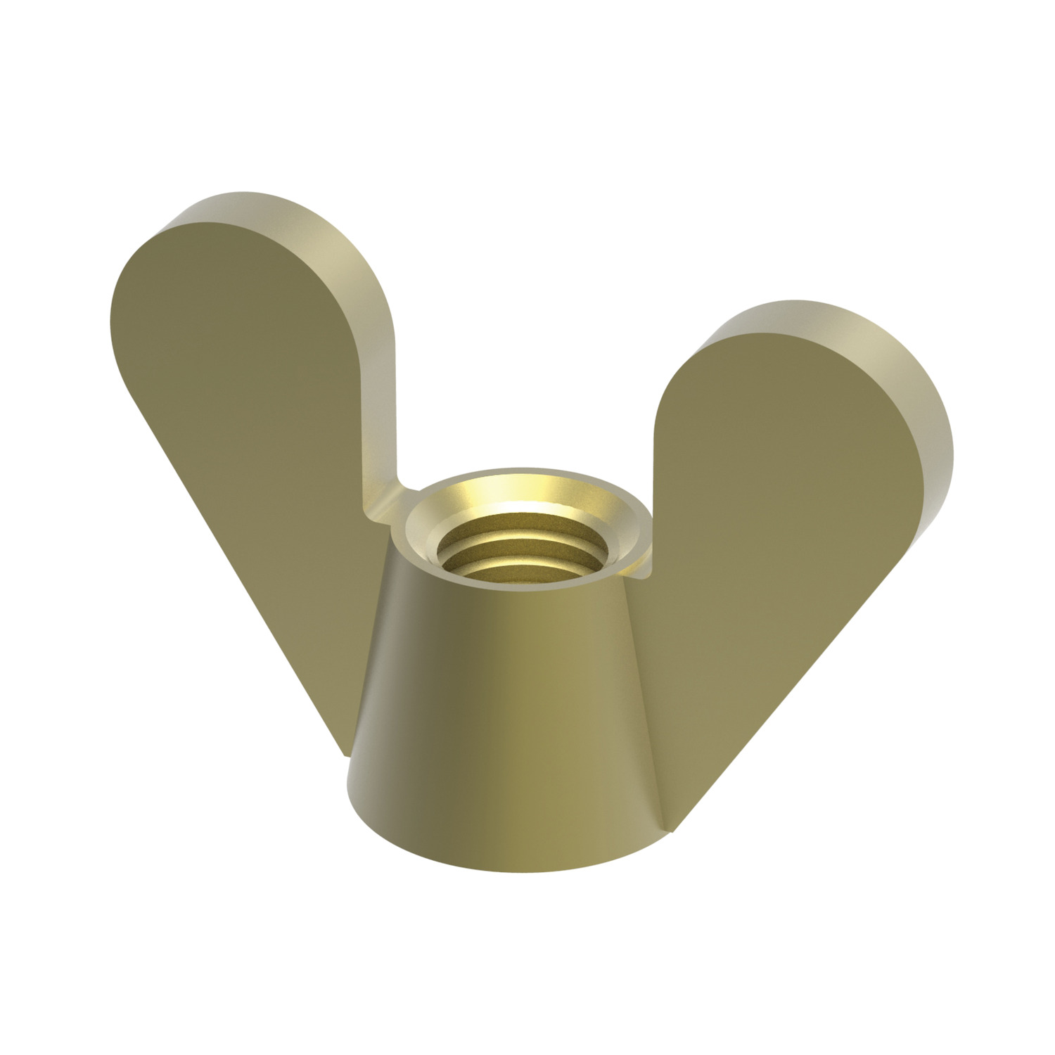 Wing Nuts Brass nuts. 
To DIN 315.
Female thread.
Sizes from M 3 to M 16.